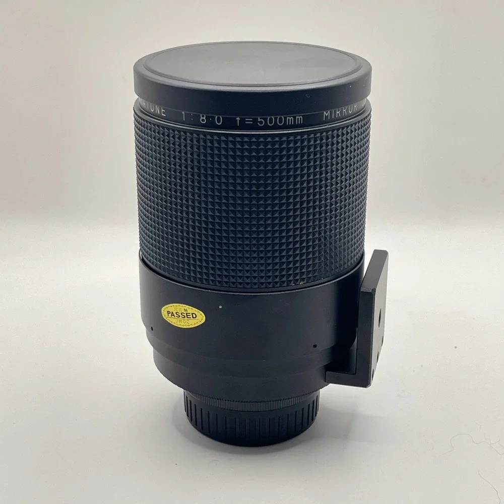 Spiratone Minitel 500mm f/8.0 Mirror Lens Made in Japan with Case and Filters